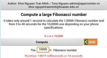 برنامه‌نما 10,000th Fibonacci - IGGI عکس از صفحه