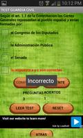 Juego test Guardia Civil screenshot 3