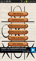 Tres y cuatro en raya online poster