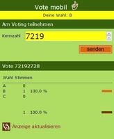 Vote mobil 스크린샷 1