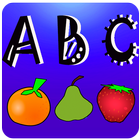 ABC infantil en inglés icono