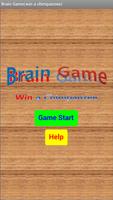 Brain Game(Win a Chimpanzee) الملصق