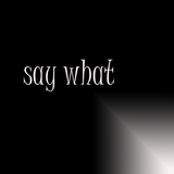 Say What-icoon