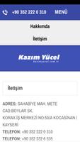 برنامه‌نما Kazım Yücel عکس از صفحه