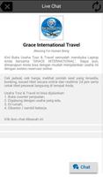 Grace International Travel screenshot 2