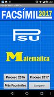 PSU de Matemática poster