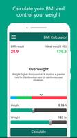برنامه‌نما My BMI: BMI Calculator عکس از صفحه