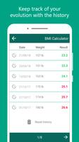 برنامه‌نما My BMI: BMI Calculator عکس از صفحه