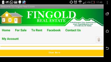 Fingold Real Estate Plakat