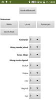 Jam Sholat Config capture d'écran 1