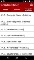 Constitución de Ecuador 2016 اسکرین شاٹ 1