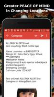 ALLERGY BLAST Caregiver Alerts capture d'écran 3