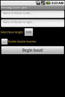 Fencing ScoreCard screenshot 1