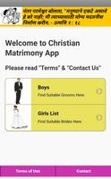 MarathiChristianMatrimony Plakat