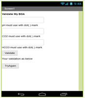 Validity Test For BGA gönderen