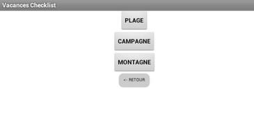 Vacances Checklist syot layar 3