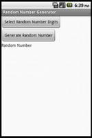 Free Random Number Generator Affiche