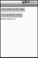 Free Random Number Generator capture d'écran 1