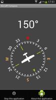 Aircraft Compass Free स्क्रीनशॉट 1
