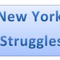 New York Struggles Affiche