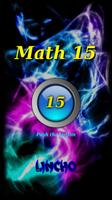 Math 15 Plakat