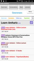Learn Amharic for Beginners capture d'écran 1