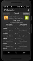 GPA Calculator capture d'écran 2