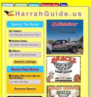 Harrah Oklahoma Guide poster
