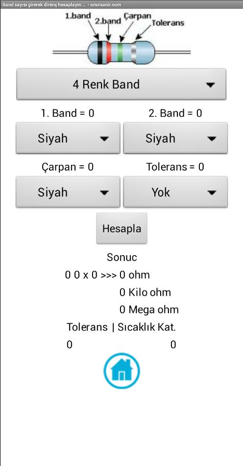 Smd direnç okuma programı