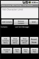 Mass SMS Group List Textor Affiche