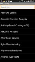 O & M Glossary capture d'écran 1