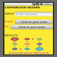 Conversion Wizard capture d'écran 1