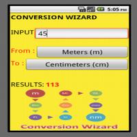 Conversion Wizard capture d'écran 2