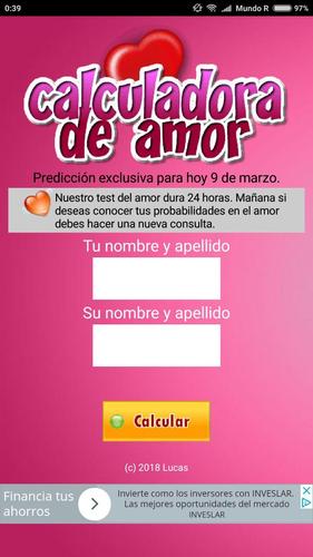 Test de amor verdadero con nombres APK for Android Download