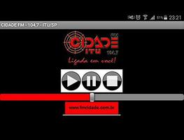 Radio Cidade ITU 104,7 FM screenshot 1