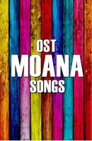 OST MOANA Songs پوسٹر