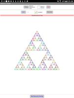 Math Art: Sierpinski Fractals screenshot 2