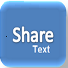 Share Text ไอคอน