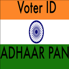 Voter ID and ADHAAR Card PAN BHIM icon
