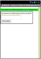 Gerar Tabelas de Multiplicação screenshot 2