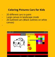 Coloring Pictures Cars poster