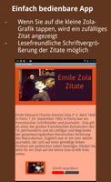 Emile Zola Zitate スクリーンショット 1