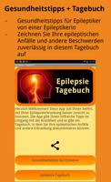 Epilepsie Tagebuch الملصق