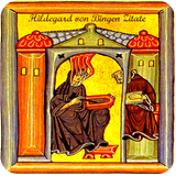 آیکون‌ Hildegard von Bingen Zitate