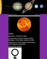 برنامه‌نما Solar System Planets English عکس از صفحه