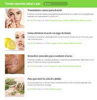 Como curar el acne Affiche
