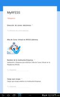 RFESS - Solicitud Alta Curso para Admins capture d'écran 3