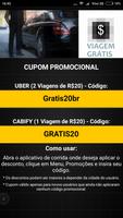 Uber e Cabify Grátis (cupom) پوسٹر