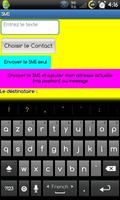 SMS avec ma position Poster