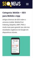 SEO News Brasil скриншот 3